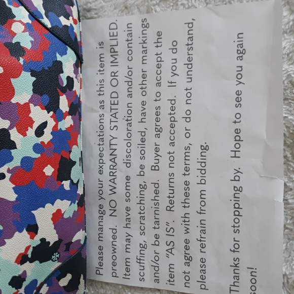 Tory Burch Robinson Floral Print Leather Handbag - Picture 13 of 13